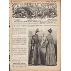 La mode illustrée 1889 N°25