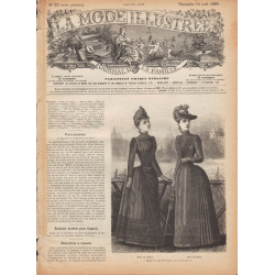La mode illustrée 1889 N°33