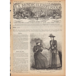 La mode illustrée 1889 N°36