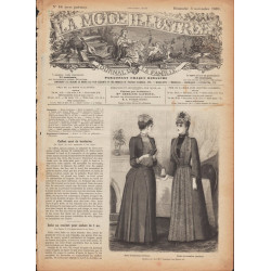 La mode illustrée 1889 N°44