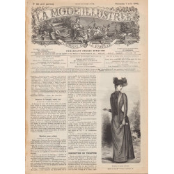 La mode illustrée 1890 N°31