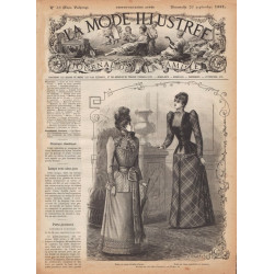 La mode illustrée 1891 N°38