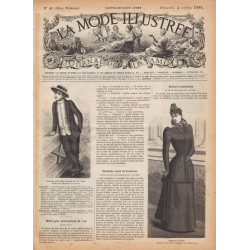 La mode illustrée 1891 N°40