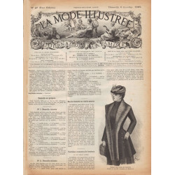 La mode illustrée 1891 N°49