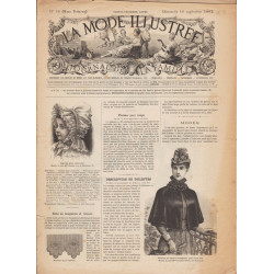 La mode illustrée 1892 N°38