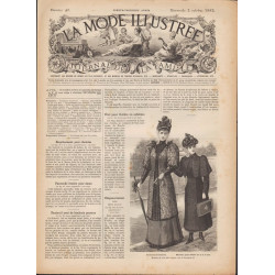 La mode illustrée 1892 N°40