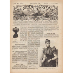 La mode illustrée 1892 N°46