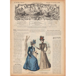 La mode illustrée 1898 N°38