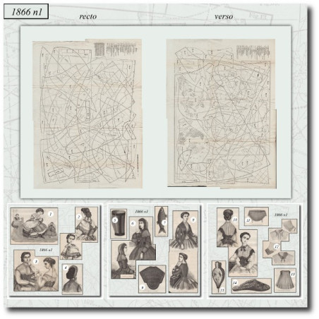 sewing patterns 1866 1
