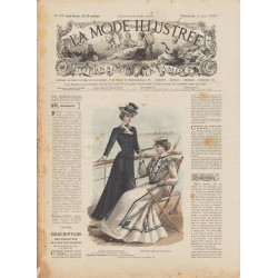 La mode illustrée 1901 N°22