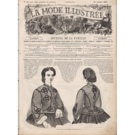 revue la mode illustrée 1861 44