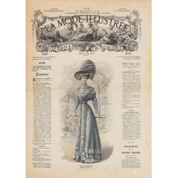 La mode illustrée 1908 N°22