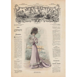 La mode illustrée 1908 N°28