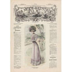La mode illustrée 1908 N°30