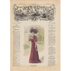 La mode illustrée 1908 N°36