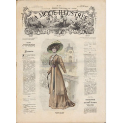 La mode illustrée 1908 N°37