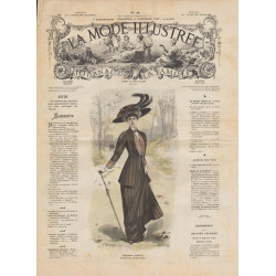 La mode illustrée 1908 N°46