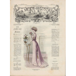 La mode illustrée 1908 N°47