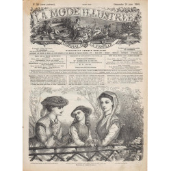 La mode illustrée 1869 N°25