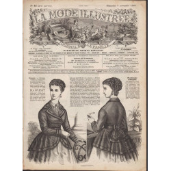 La mode illustrée 1869 N°45