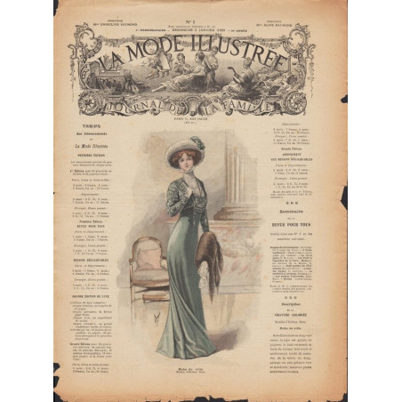 La mode illustrée 1909