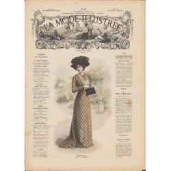 La mode illustrée 1909 N°18