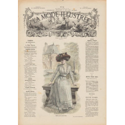 La mode illustrée 1909 N°24