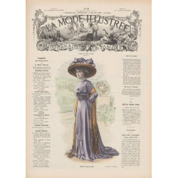 La mode illustrée 1909 N°28