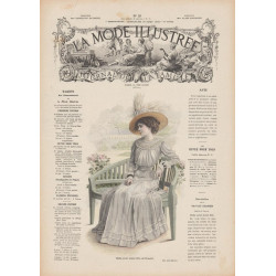 La mode illustrée 1909 N°35