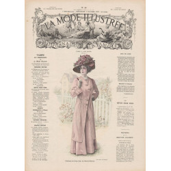 La mode illustrée 1909 N°40