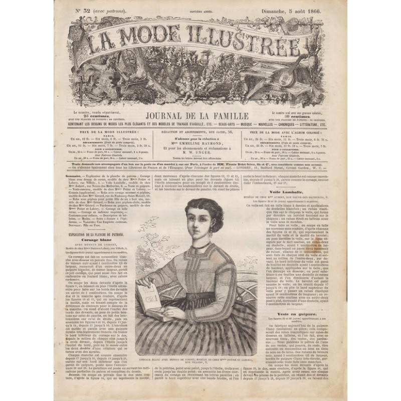 revue la mode illustrée 1866 32