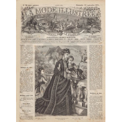 La mode illustrée 1874 N°38