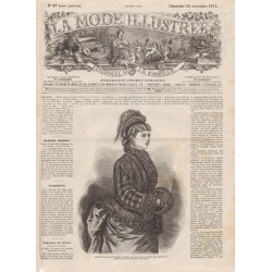 La mode illustrée 1874 N°47