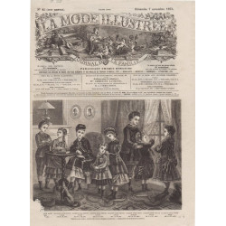 La mode illustrée 1875 N°45