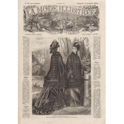 La mode illustrée 1876 N°45