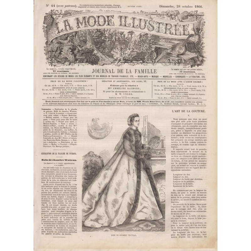 revue la mode illustrée 1866 44