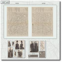 1887 N°43 Patrons A3 La...