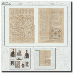 1888 N°43 Patrons A3 La...