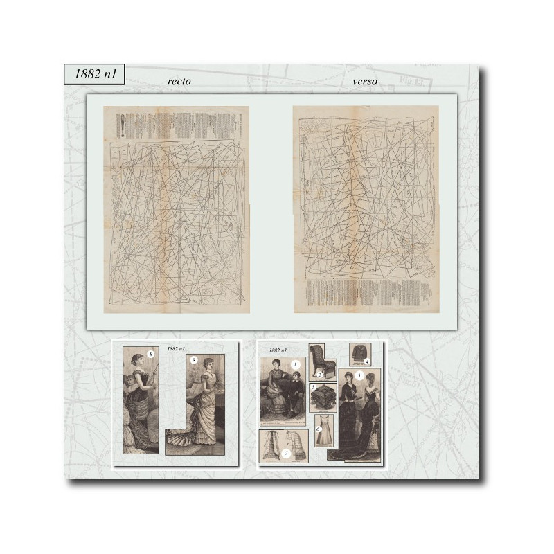 sewing patterns 1882 1