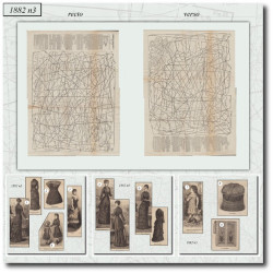 1882 N°3 Sewing patterns A3...