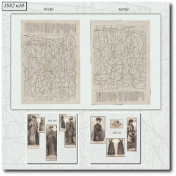 1882 N°30 Sewing patterns...