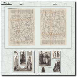1882 N°17 Sewing patterns...