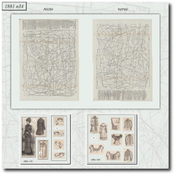 1881 N°34 Sewing patterns...