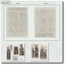 1881 N°38 Sewing patterns...