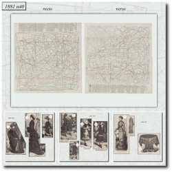1881 N°40 Sewing patterns...