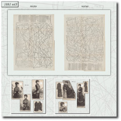 1881 N°43 Sewing patterns...