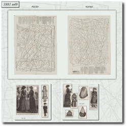 1881 N°49 Sewing patterns...