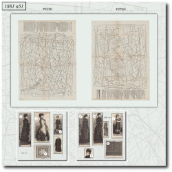 1881 N°51 Sewing patterns...