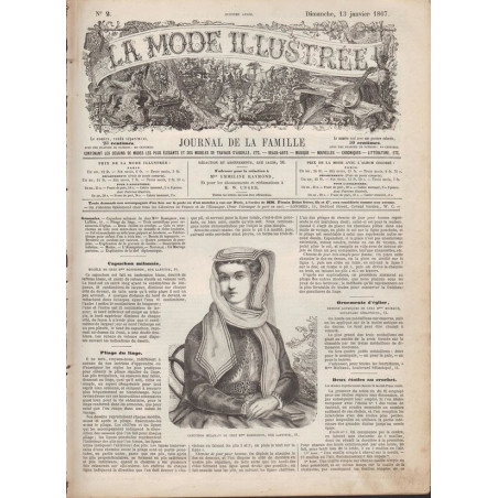 revue la mode illustrée 1867 2