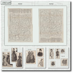 1883 N°49 Sewing patterns...